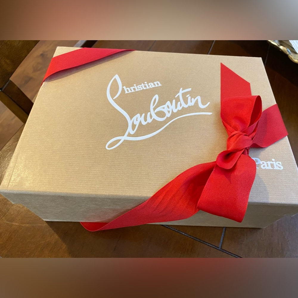 Christian Louboutin Kate 100 Red heels